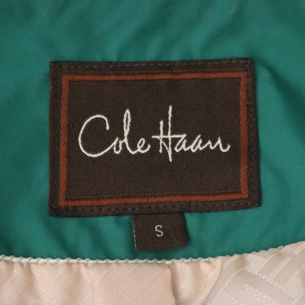 Like New, Cole Haan "Jelly Bean" Windbreaker in Kelly Green, Sz S - Picture 16 of 16